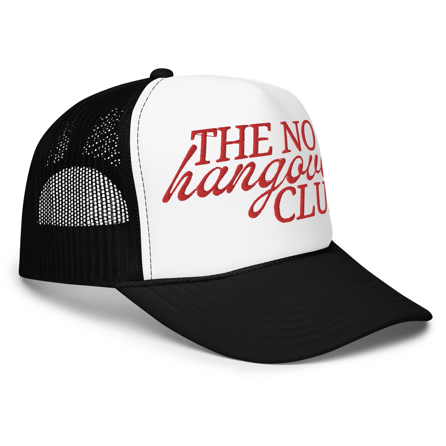 No Hangover Club Foam Trucker Hat