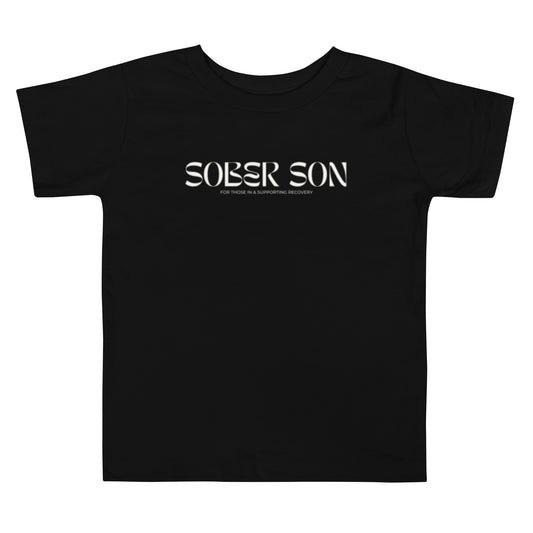 Sober Son Logo Toddler Short Sleeve Tee