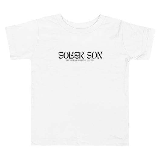 Sober Son Logo Toddler Short Sleeve Tee