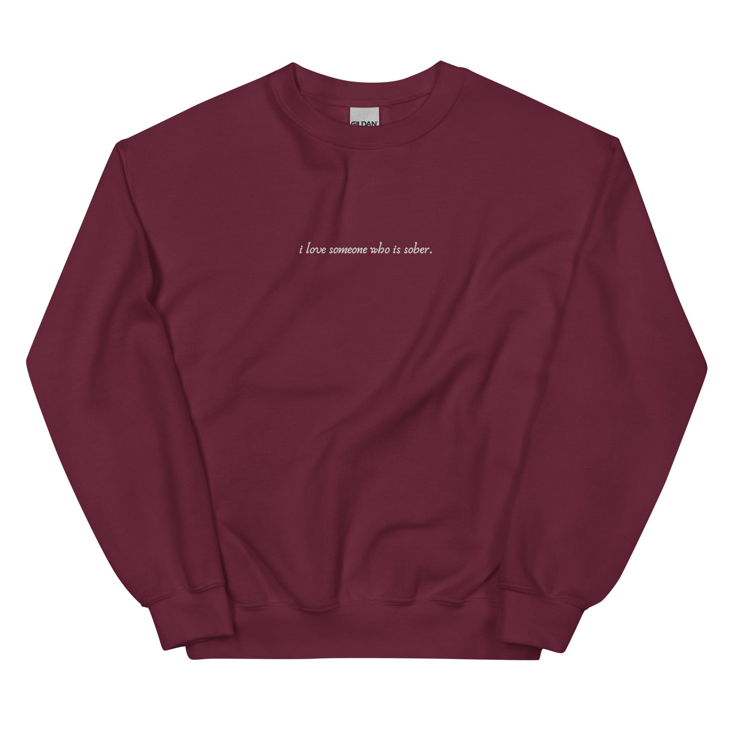 Love Someone Embroidered Crewneck